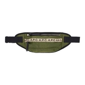 A.P.C. Khaki Repeat Bum Bag/Fanny